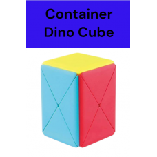 DİKDÖRTGEN DİNO STICKERSIZ PROFESYONEL SPEED CUBE -ZEKA KÜPÜ - SABIR KÜPÜ