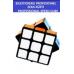 3X3X3 PROFESSIONAL SPEED CUBE STICKERLI - STICKERLI PROFESYONEL RUBİK ZEKA SABIR KÜPÜ