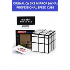 QY 3x3x3 MIRROR AYNA KÜP - Zeka Küpü - Profesyonel Speed Cube - Sabır Küpü