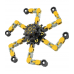 Transformers Fidget Spinner Stres Çarkı - Farklı şekillerle Yaratıcılık ve Stres Çarkı - (Sarı)