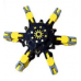 Transformers Fidget Spinner Stres Çarkı - Farklı şekillerle Yaratıcılık ve Stres Çarkı - (Sarı)