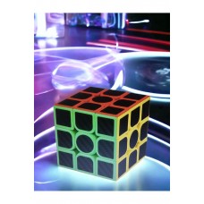 3X3X3 PROFESSIONAL SPEED CUBE CARBON FIBER - KARBON FİBER PROFESYONEL RUBİK ZEKA SABIR KÜPÜ
