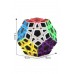 3x3 MEGAMINX KARBON FIBER  STICKERLI PROFESYONEL SPEED CUBE -RUBİK 3X3 ZEKA SABIR KÜPÜ -