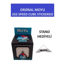 Moyu 2x2 Profesyonel Speed Cube -Rubik 2x2 Zeka Sabır Küpü
