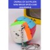 QY PROFESYONEL PILLOW BREAD SPEED CUBE  ANAHTARLIK - RUBİK PILLOW BREAD ZEKA SABIR KÜPÜ ANAHTARLIK-