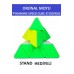 MOYU 3x3 PYRAMINX  STICKERSIZ PROFESYONEL SPEED CUBE -3X3 ZEKA KÜPÜ - SABIR KÜPÜ -