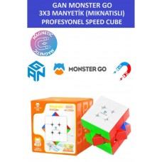 MG356 M 3x3 MIKNATISLI Manyetik Zeka Küpü - Profesyonel Speed Cube - Sabır Küpü -