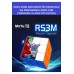 3x3 Mıknatıslı Manyetik Zeka Küpü - Moyu Rs3m Profesyonel Speed Cube - 3x3 Rubik Zeka Sabır Küpü -